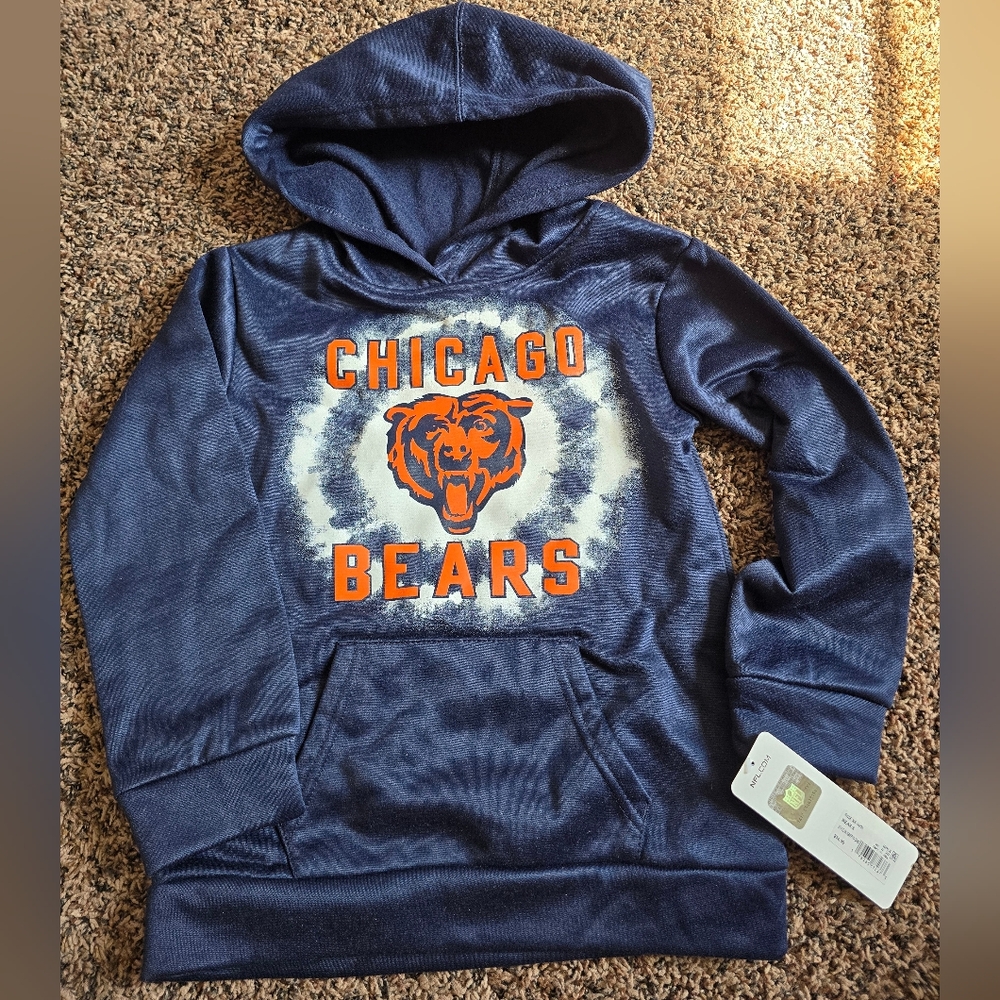 Chicago Bears Blue Hoodie 4/5